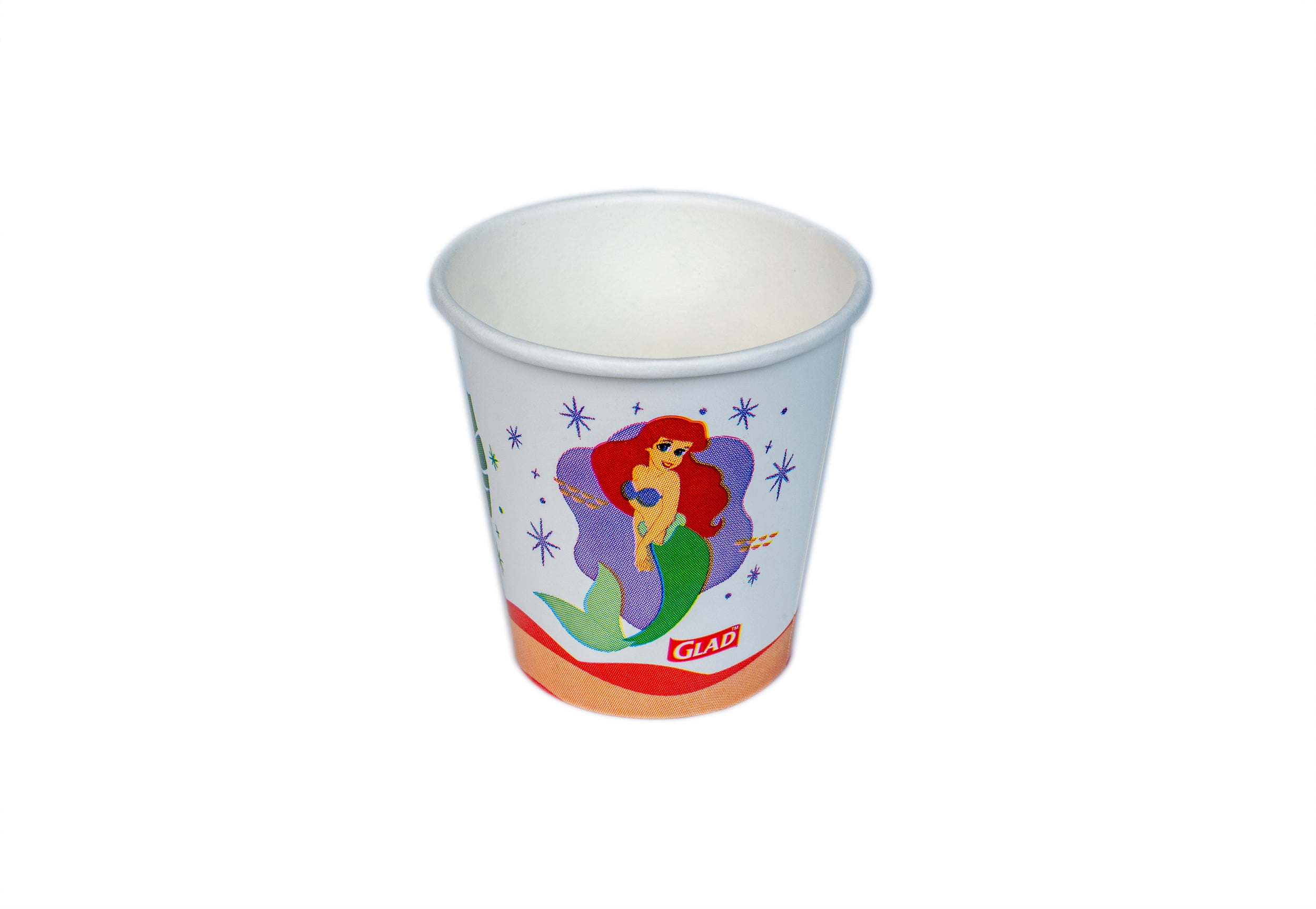 Glad For Kids Disney Princess 3oz Mini Bath Cups 100ct