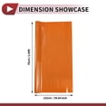 thumbnail image 3 of Unique Bargains Orange Protective Car Wrap Film 2.49ft x 59.84inch Exterior Interior Vinyl Wrap Cover 5.5mil 1 Pc Universal, 3 of 5