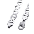 thumbnail image 2 of Solid Womens Mariner Bracelet 10K/14K White Gold, 2 of 4
