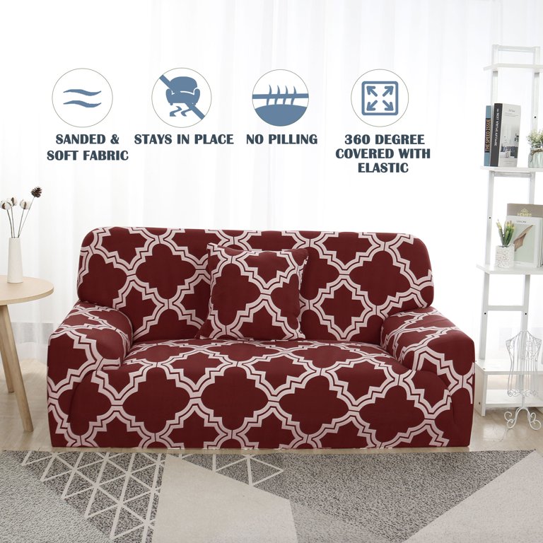 Settee Couch Slipcover，Cushion Couch Cover,High Stretch Sofa Slipcover –  sweaterpicks