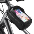 thumbnail image 1 of Bolsa impermeable para teléfono de bicicleta para manillar Miruchertter con pantalla táctil, 1 of 7