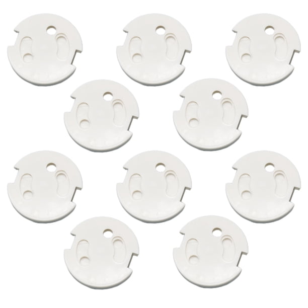 10pcs Outlet ABS cubre protector de enchufe seguro a prueba de niños (para enchufe francés)