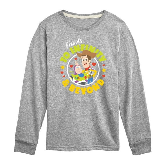 Toy Story - Friends To Infinity - Toddler And Youth Long Sleeve Graphic T-Shirt