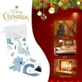 thumbnail image 4 of Coolnut 1PCS Christmas Stocking Funny Dinosaur Tree Xmas Stockings Decoration for Family Holiday Party Ornaments Decor Fireplace, 17.7 x 12 Inch, 4 of 7