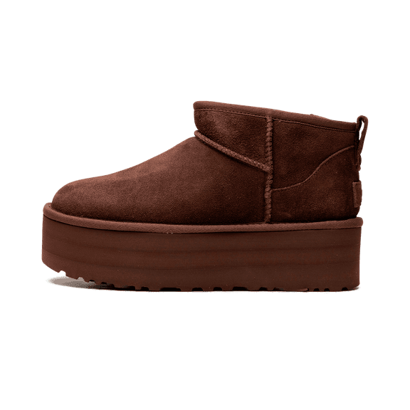UGG WOMENS CLASSIC ULTRA MINI PLATFORM WMNS "Burnt Cedar" 1135092 BCDR from Stadium Goods