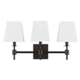 thumbnail image 5 of SAFAVIEH Clelia 3-Light LED Orb Metal Wall Sconce with White Shade, 5 of 8