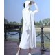 thumbnail image 3 of Women's Uv Sun Protection Coat Cover-up Dress Cooling Outdoor Clothing With Pockets Beach Fishing Hiking Hoodie, 3 of 4