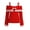 Red, variant on Women Cold Shoulder Sweater Long Sleeve Contrast Lace Splicing Knit Pullovers Off Shoulder Bow Front Fall Winter Jumper Tops