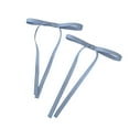 thumbnail image 2 of Fvsianol Bow Hair Ribbons Women Hairpins 2Pcs Hair Ribbons Soft Fabric Solid Color Long Tail Design Adorable Non Fading Smooth Hair Ribbon for Women and Girls, 2 of 9