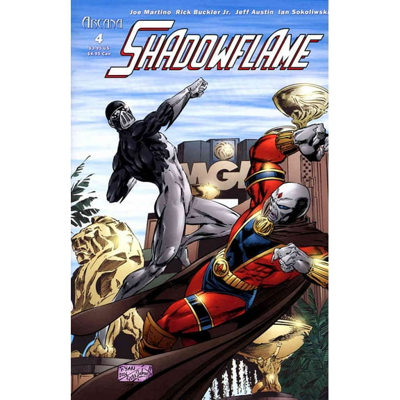 Shadowflame (Arcana) #4 VF ; Arcana Comic Book