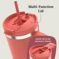 thumbnail image 3 of Contigo Streeterville Tumbler 40oz Coral, 3 of 3