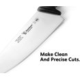 thumbnail image 2 of Humbee Cuisine Pro 8-Inch Chef Knife – NSF Certified High Carbon Stainless Steel Blade – Extra-Wide Razor-Sharp Edge – Ergonomic Non-Slip Handle – Dishwasher Safe, 2 of 7