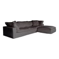 thumbnail image 2 of CLAY LOUNGE MODULAR SECTIONAL LIVESMART FABRIC LIGHT GREY, 2 of 2