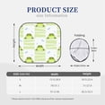 thumbnail image 3 of Picia Frogs and Dragonflies 2 Piece Car Windshield Sun Shade Foldable | Foldable Sun Shield for Front Window Blocks UV Rays and Keeps Your Vehicle Cool-Large, 3 of 7