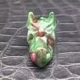thumbnail image 5 of K-KED 10Pcs Natural Ruby in Zoisite Quartz Crystal Dragon Head Skull Carved Vivid Gift, 5 of 9