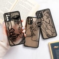 thumbnail image 2 of Funda protectora para Xiaomi Redmi 10C, cubierta transparente mate dura, para Redmi 9T, 10, 9, 9C, NFC, 9A, Redmi9, Redmi10 Fivean unisex, 2 of 2
