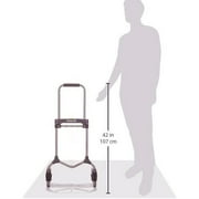 Magna Cart Elite Folding Aluminum Hand Truck, 200 Pound Capacity, Silver