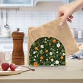 thumbnail image 2 of Yayeee Napkin Holder for Table Kitchen Paper Tissue Organization, Green Flowers Pattern, 2 of 8