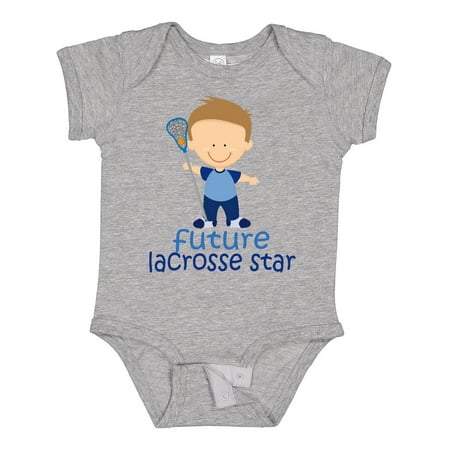

Inktastic Future Lacrosse Star Gift Baby Boy Bodysuit
