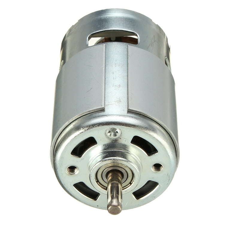Power Science 775 DC Motor, Ball Bearing Large Torque High Power Low Noise  Electronic Component Motor, DC 12V-36V 3500-9000 RPM, Engine Projects