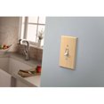thumbnail image 2 of Franklin Brass W10393-UN-C Wood Square Single Toggle Switch Wall Plate, Switch Plate & Cover - Unfinished Wood, 2 of 3