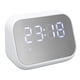 thumbnail image 5 of Reloj despertador con Altavoz Bluetooth Bling Bling 5.0 Color blanco, 5 of 12