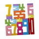 thumbnail image 5 of Juego de bloques de madera con números para niños, juego preescolar, juguete educativo Montessori, rompecabezas de madera con números para niños de, 5 of 9