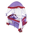 thumbnail image 1 of Cuna Corral Velo Alto Babytek Mecedor Morado, 1 of 3