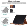 thumbnail image 5 of SaniMore iPad 10th Generation Case 10.9" 2022, Premium PU Leather Business Skin [Auto Sleep/Wake] [Pen Holder] Shockproof Kickstand Wallet Case with Cash/Card Slots for New iPad 10th Gen, Blue, 5 of 8