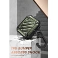 thumbnail image 3 of SUPCASE Unicorn Beetle Pro Series Case Designed for Airpods 1 & 2, Full-Body Rugged Protective Case with Carabiner for Apple Airpods 1st & 2nd (DarkGreen), 3 of 6