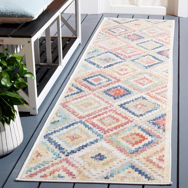 SAFAVIEH Cabana Carina Tapis Intérieur/Extérieur Géométrique