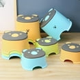 thumbnail image 1 of BESTYASH Small Foot Stool Children Low Stool Plastic Non-slip Bathroom 1Pack, 1 of 8