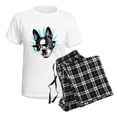 thumbnail image 4 of CafePress - Cute! Hipster Boston Terrier Pajamas - Women's Short Sleeve Print T-Shirt and Pants Light Cotton Pajama Set, 4 of 7