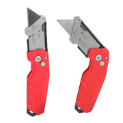 Hyper Tough Compact Folding Utility Knife with Quick-Change Blade Design