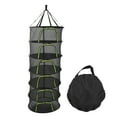 thumbnail image 2 of 60cm Diameter  Buds Dry Net, Layer Plant Drying Rack Net, Collapsible Hanging Mesh Dryer Net Folding Drying Rack For Herbs Weed Seeds, 2 of 8