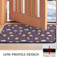 thumbnail image 3 of Purple Sun Moon Star Cloud Pattern Door Rugs,Washable Non Slip Door Mats Indoor,Decorative Door Mats,Entry Mat Indoor for Entrance,Bedroom,Kitchen,Bathroom,30"x17", 3 of 6