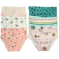 thumbnail image 5 of B&Q Soft Cotton Briefs for Toddler Little Girls - 6-Pack Assortment - Sizes 2T to 7T, 5 of 6