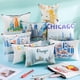 thumbnail image 2 of Bolsa de maquillaje Reginary Chicago Souvenirs, 12 unidades, regalo de viaje, 2 of 6