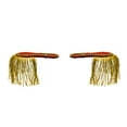 thumbnail image 2 of Cosplay Ringmaster Shoulder Epaulettes Gold Fringe Boards Costume Accessories (Red/Gold), 2 of 2