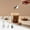 Silver#3068🎶, variant on Stainless Steel Rose Pattern Ice Clip Spoon Fork Set, Vintage Polished Utensils for Coffee, Dessert, Tea, Rust-Resistant 3-Piece Kitchen Tool Set