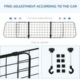 thumbnail image 4 of PawHut Dog Car Barrier, 36"-60" Adjustable Vehicle Pet Barrier Safety Guard, 4 of 9