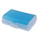 thumbnail image 1 of Caja de medicamentos de 6 rejillas, soporte de vitamina de doble capa para viajes al aire libre (azul) Tmvgtek Libre de BPA, 1 of 8