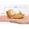 thumbnail image 3 of 2 Piezas Lovely Deerornments Silicona Kawaii Sleeping Animal Baby Decor, 3 of 9