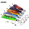thumbnail image 6 of DAMAI Trolling Lures,Simulation Squid Trolling Fish Bait,Realistic Bass Swimbait for Freshwater Crappie Catfish Deep Sea Night Anglers Kayak Surf Fly Ice Dad Men, 6 of 8