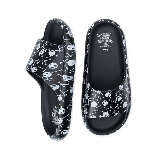 Nightmare Before Christmas Men's Comfort Slide Sandals - Walmart.com