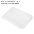 thumbnail image 2 of Uxcell 260 Mesh Paint Nylon Mesh Filter 118" x 39" Woven Net Sheet Mesh Filter Cloth for Paint Home Brewing Mesh Fabric, 2 of 6