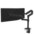 thumbnail image 2 of DESKMOUNT LX DUAL STKING ARM MATTE BLK, 2 of 3