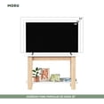 thumbnail image 4 of Mueble para TV MORU STREAM Blanco y Roble Minimalista para Casa u Oficina, 4 of 7