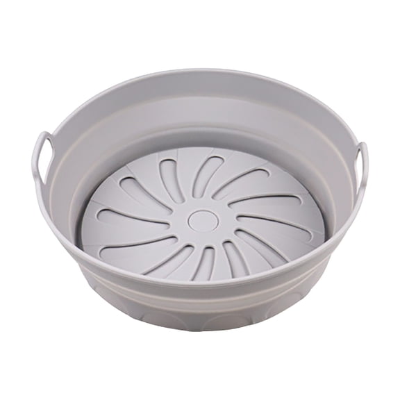 Fryers with Baskets Reusable Silicone Pot Liners for 5 QT or Larger Air Fryers - 8.2 in Round Non-Stick Basket Liner Accessory