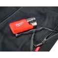 thumbnail image 4 of Milwaukee 336B-21S 12V Women's Heated Hoodie Kit Black (Small) with 2.0Ah Lithium Ion Battery & Charger, 4 of 5